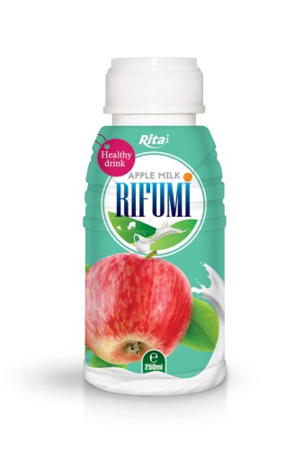 250ml PP bottle Apple Milk